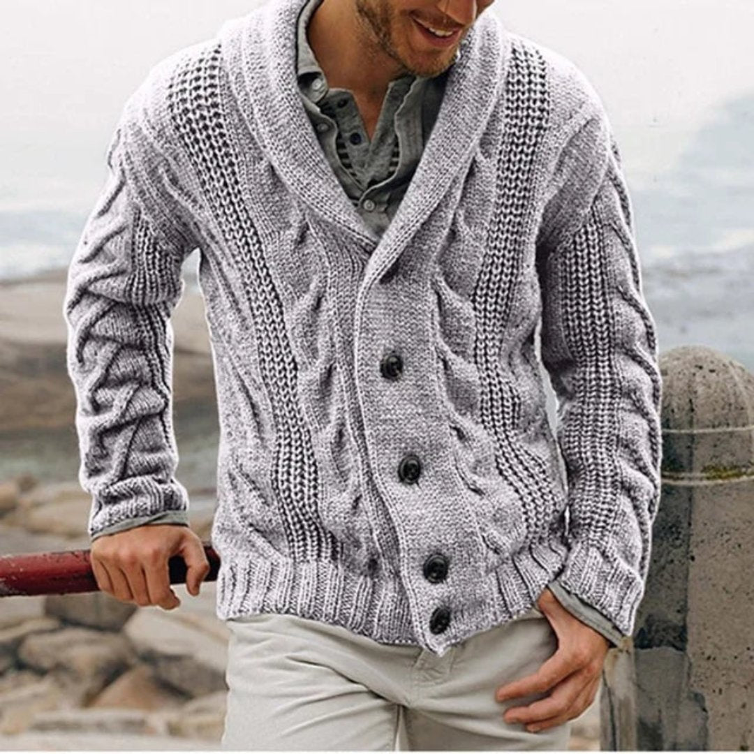 Traditional Fisherman Crew Neck Jacket