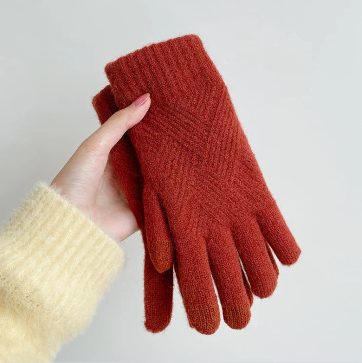 Cashmere Knit Gloves
