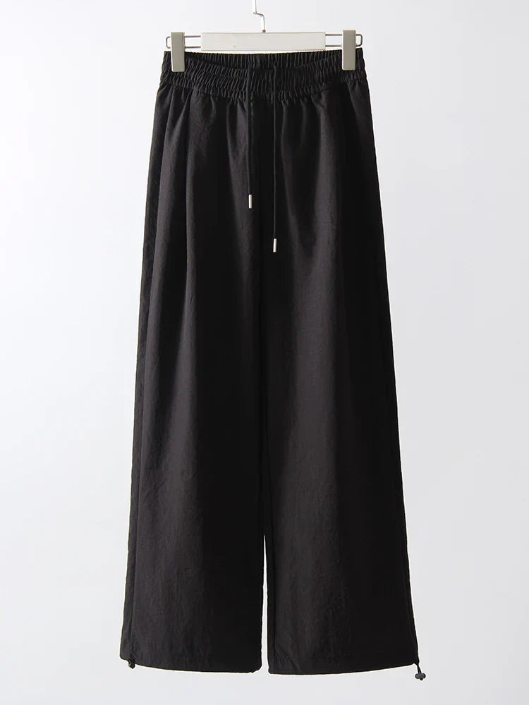 Relaxed Fit High Waisted Casual Joggers