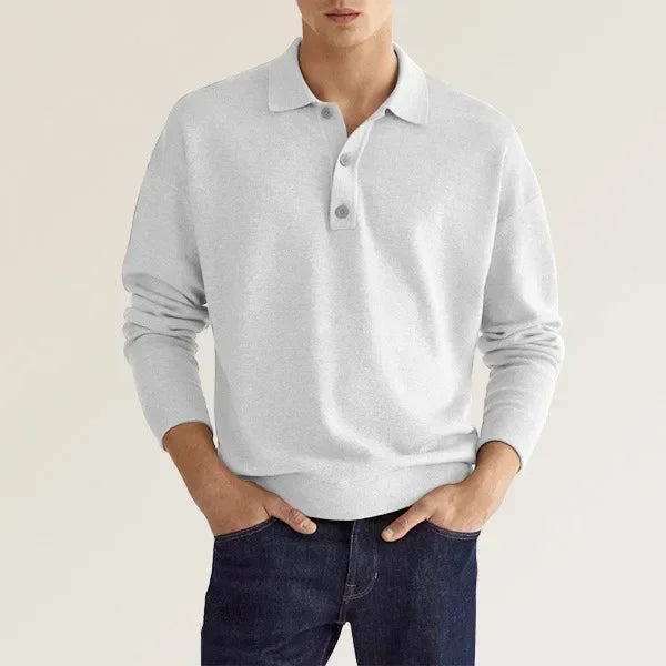 Timeless Men's Polo Shirt – Comfort Fit Crew Neck Tee