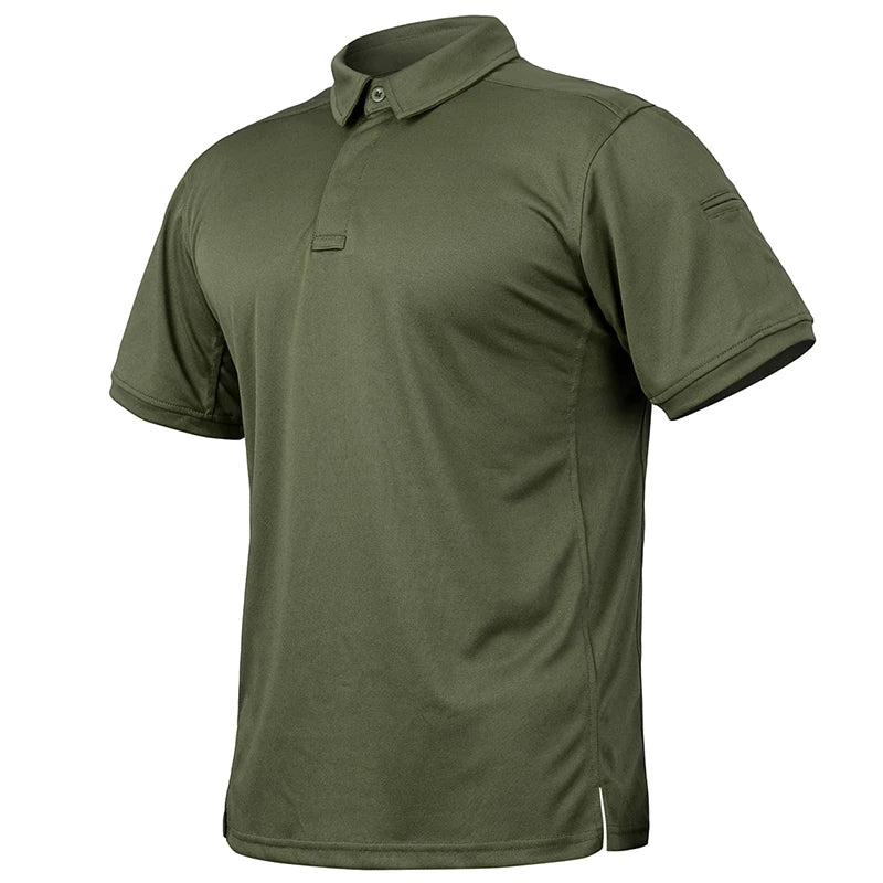Men's Moisture Wicking Slim Fit Polo Shirt