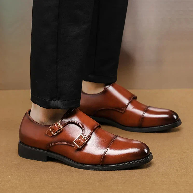 Classic Buckle Dress Shoes