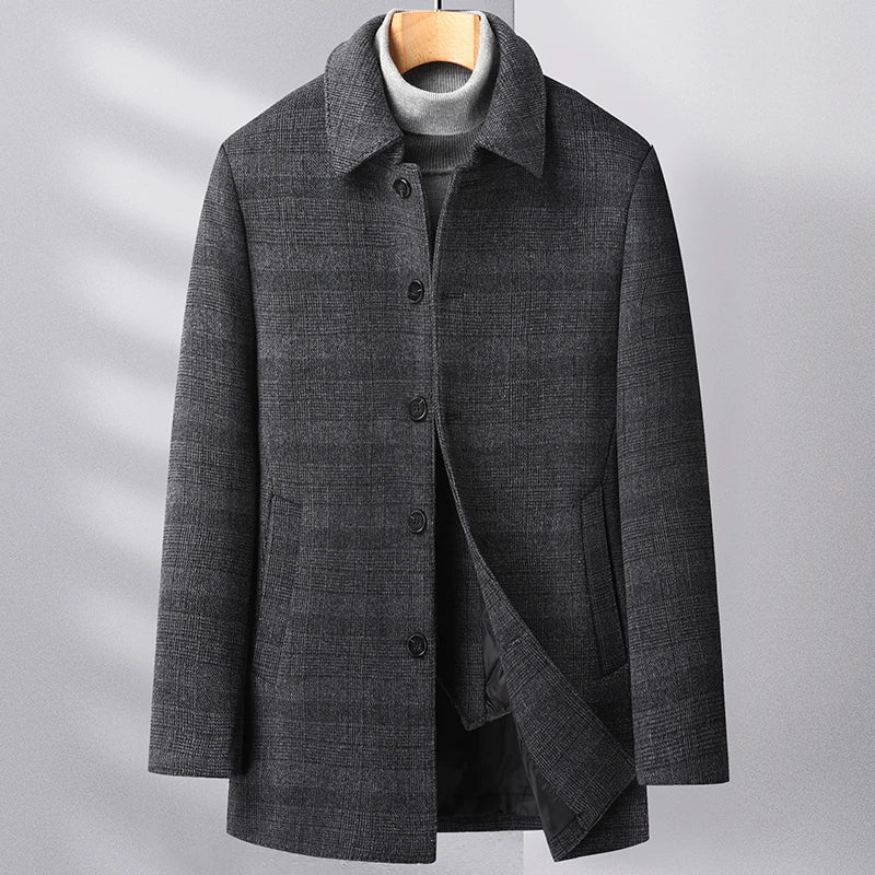 Warm Winter Wool Coat