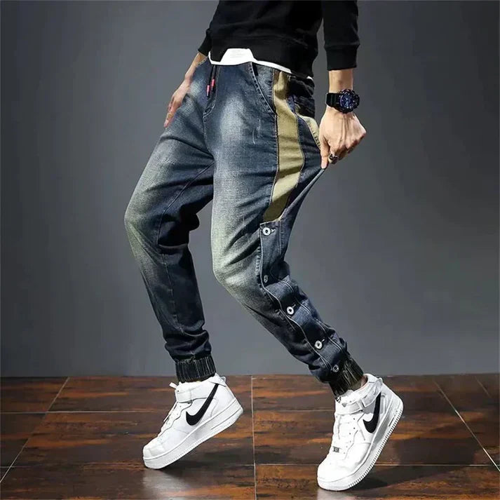 Men's Fashionable Dark Jeans Pants
