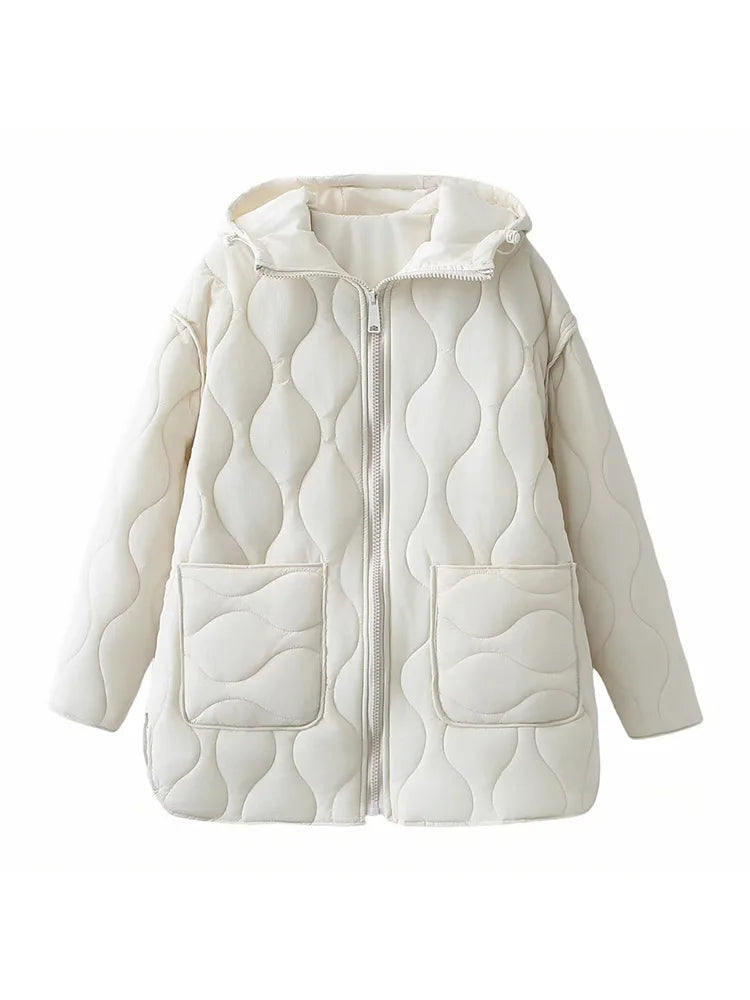 Comfy Loose Fit Parka Coat