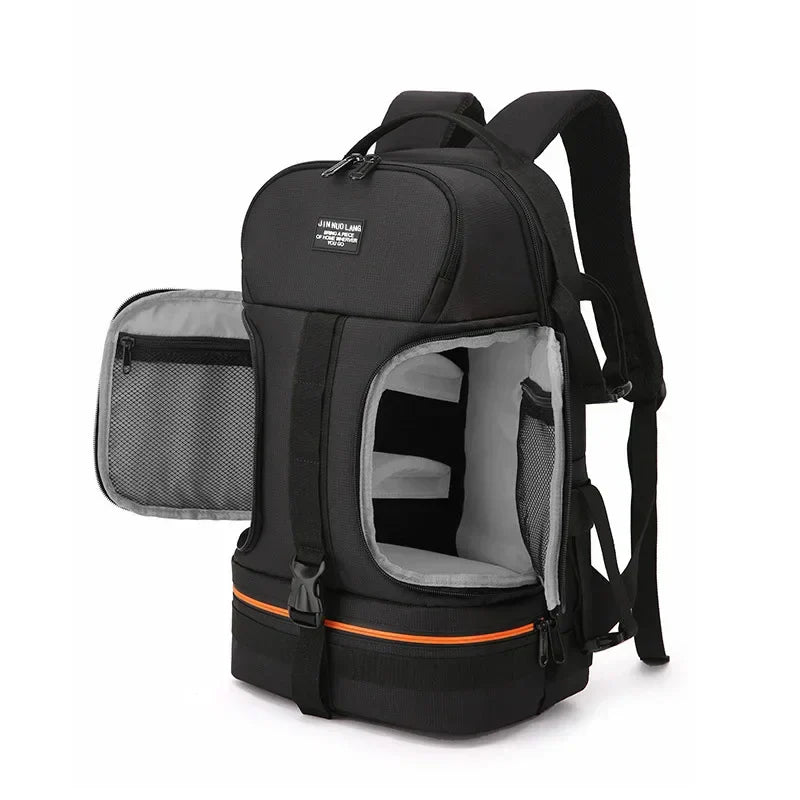 Durable Water Resistant Camera Hiking Backpack