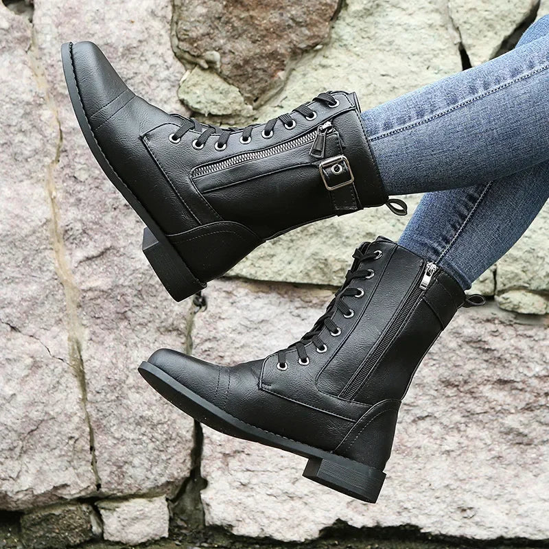 Casual Women's Round Toe Ankle Boots