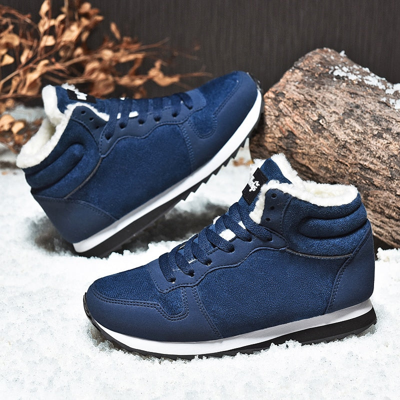 Warm Waterproof Men's Winter Boots