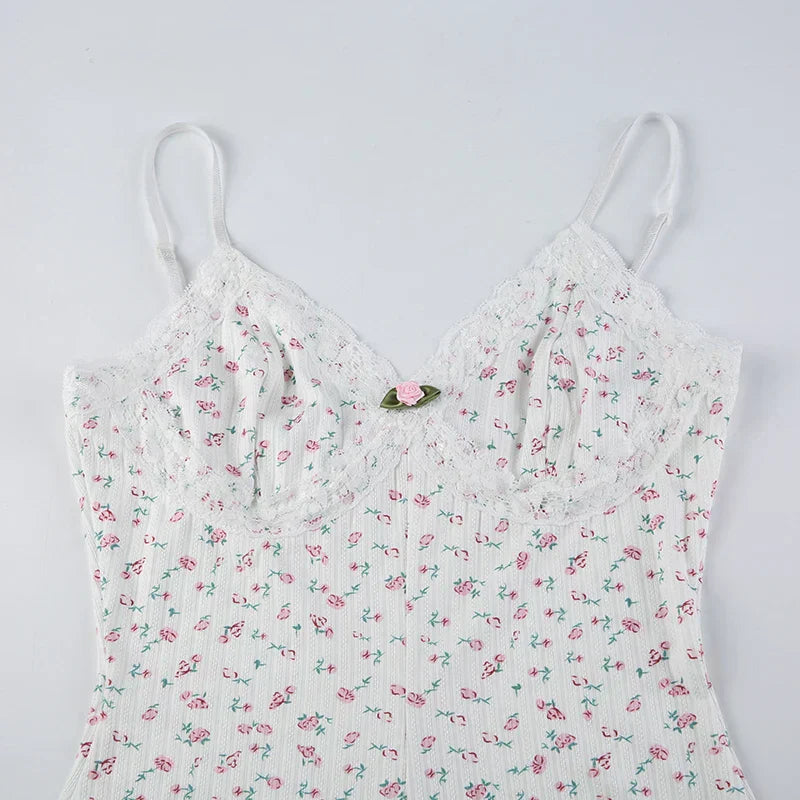 Pretty Floral Off Shoulder Bodysuit