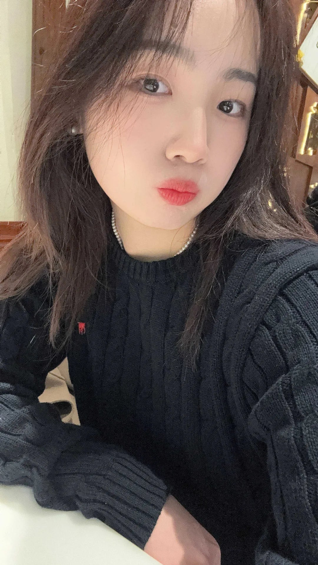 Soft Large Women's Thick Knit Sweater