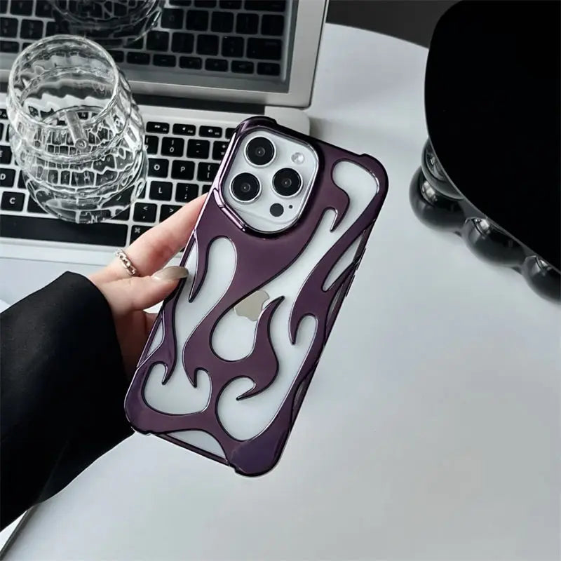 iPhone Case Flame Render Design