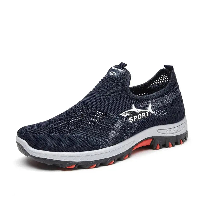 Men's Ventilated Air Sneakers – Comfort Summer Run Shoes
