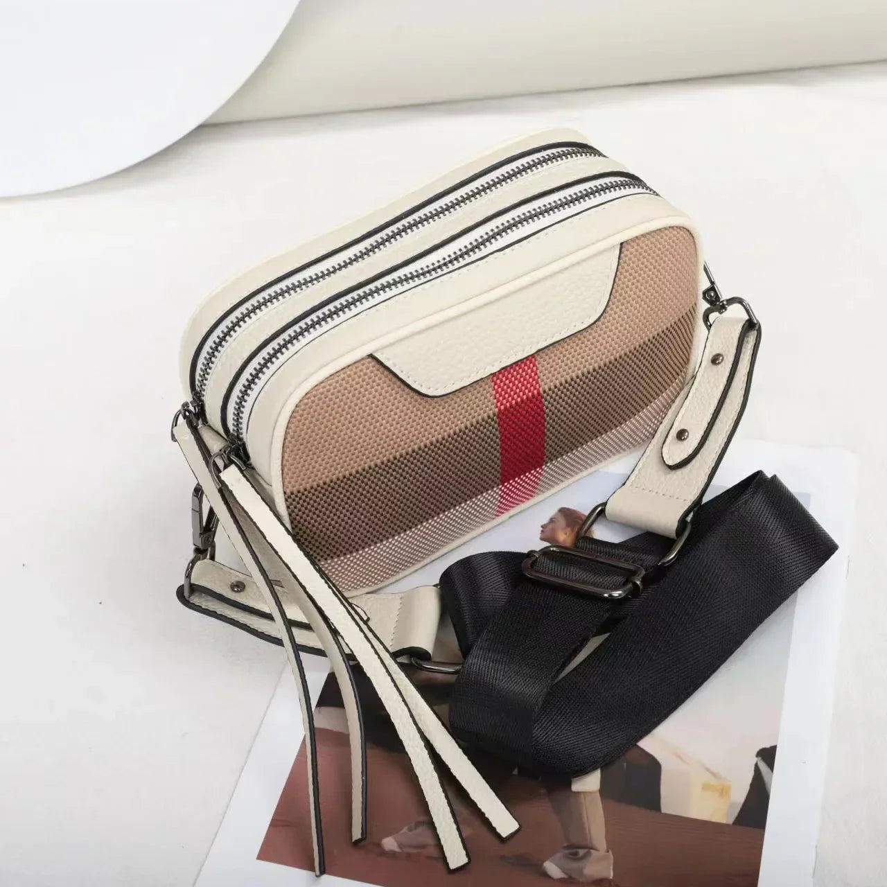 Genuine Leather Mini Crossbody Purses for Women