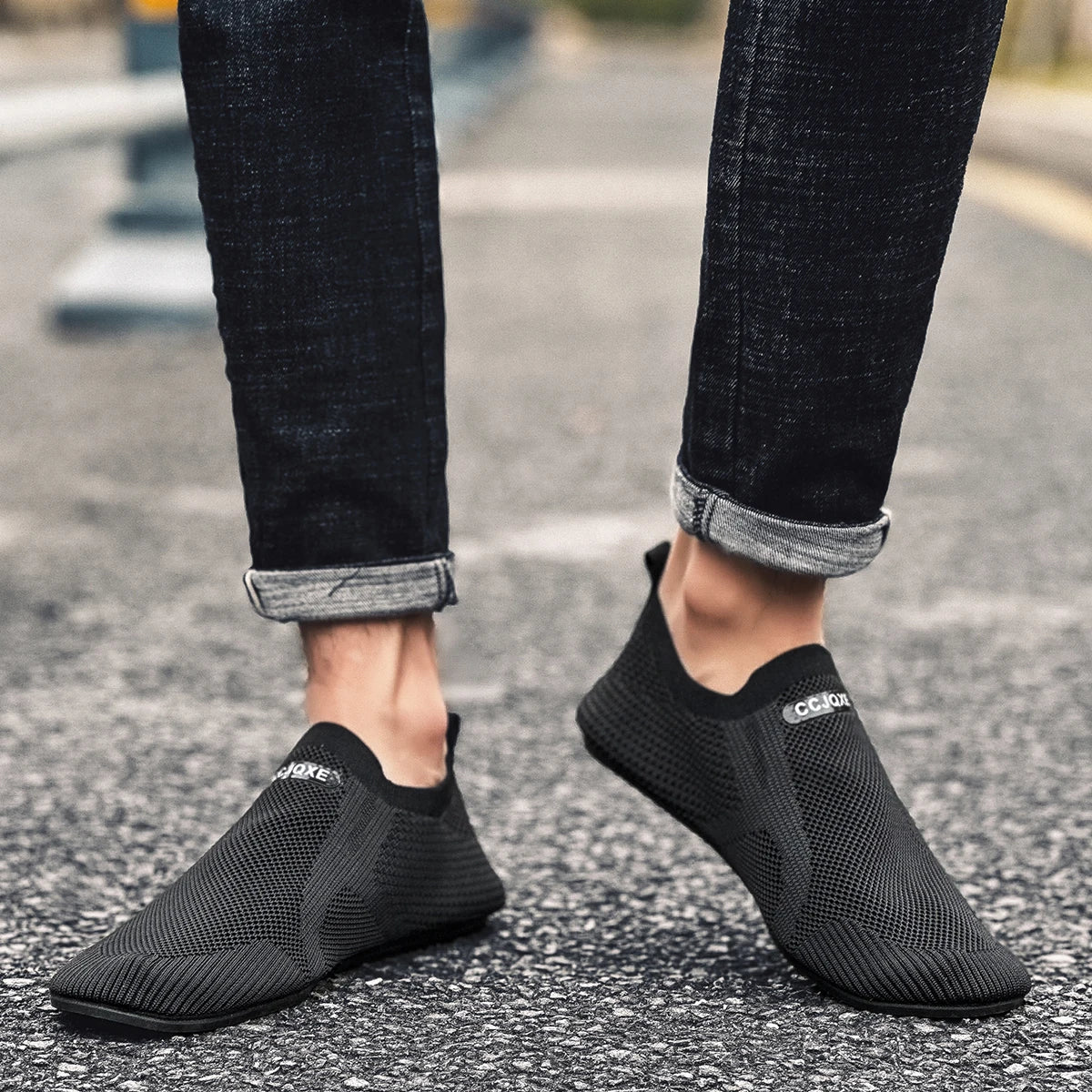 Breathable Mesh Slip On Shoes