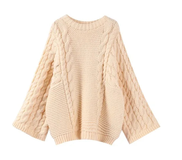 Comfy Women's Knit Sweater Pullover