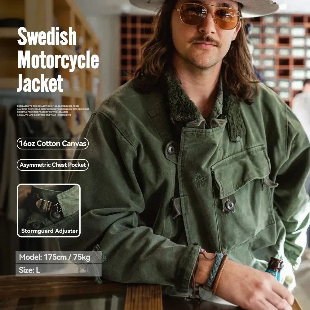 Tough Waterproof Motorcycle Jacket For Men - OutfitLondon