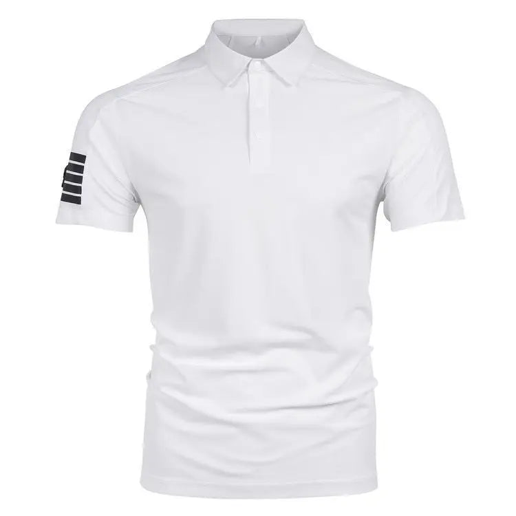 Comfortable Mens Short Sleeve Golf Polo Shirt