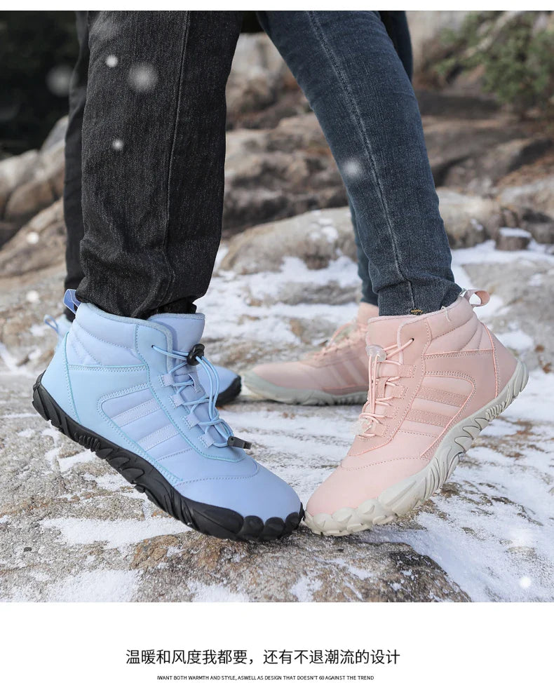 Warm Waterproof Insulated Snow Boots