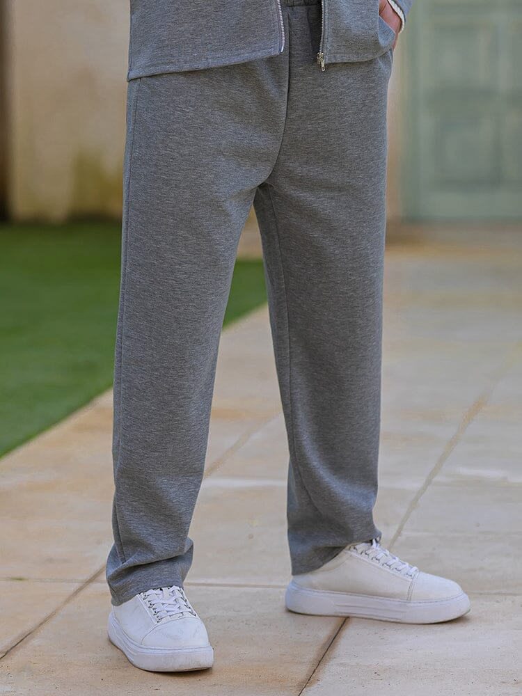 Casual Sports Zip Up Jacket Set
