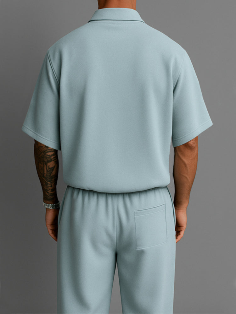 Comfortable Men's 2 Piece Summer Suit