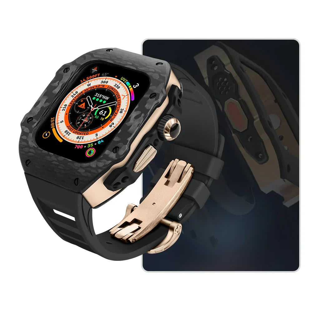 Strong Silicone Strap For Apple Watch Case