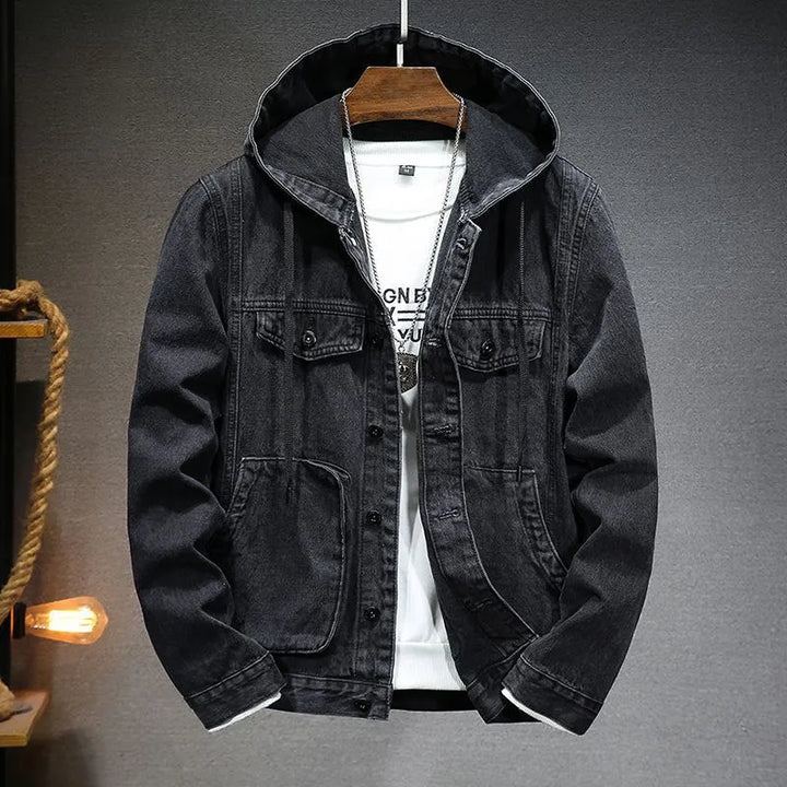 Classic Fitted Men's Denim Jacket