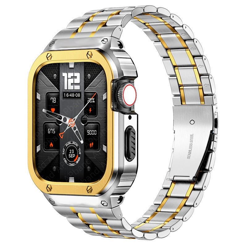 Shiny Apple Watch Strap and Cover Kit