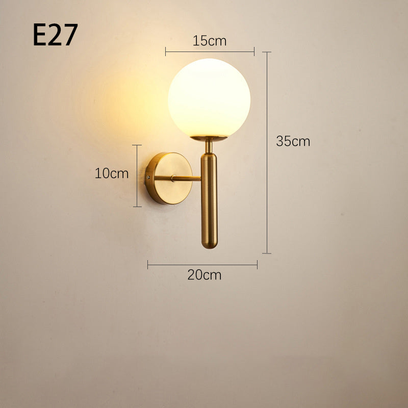 Slim LED Bedroom Wall Lamp Energy Saving Light