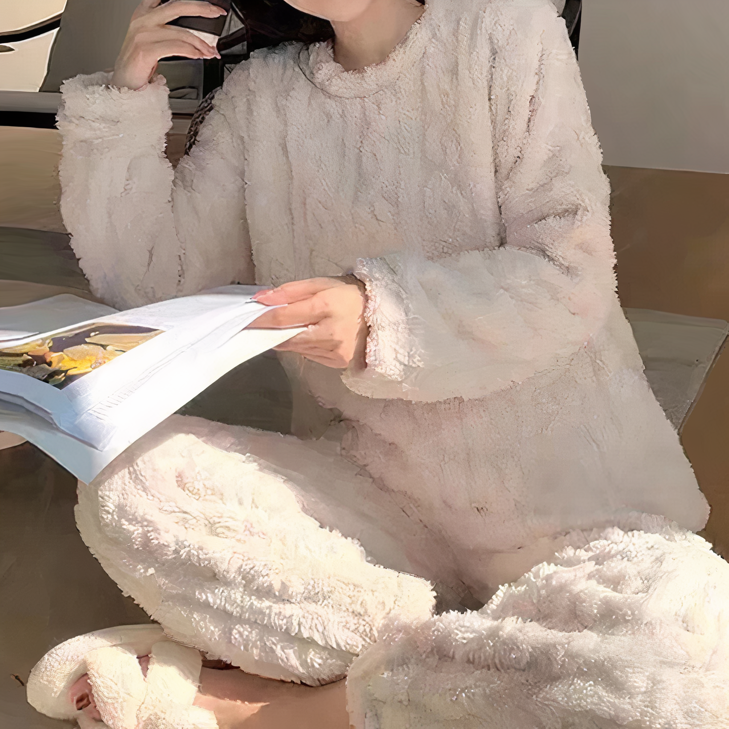 Cozy Fleece Pajama Set