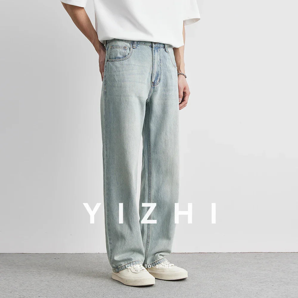 Comfortable Classic Straight Leg Jeans - OutfitLondon