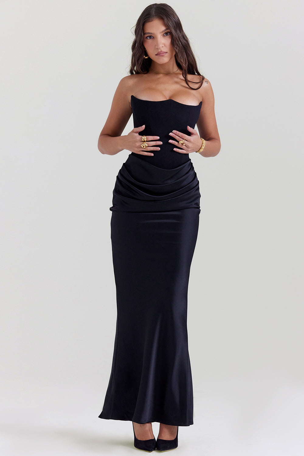 Elegant Ladies Floral Party Dress