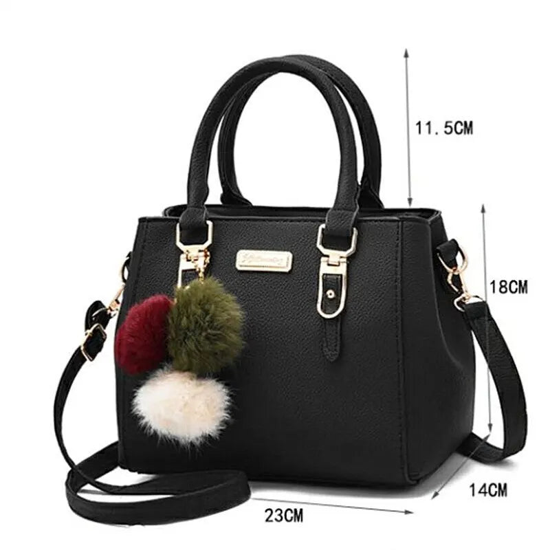 Luxury Faux Leather Tote Bag