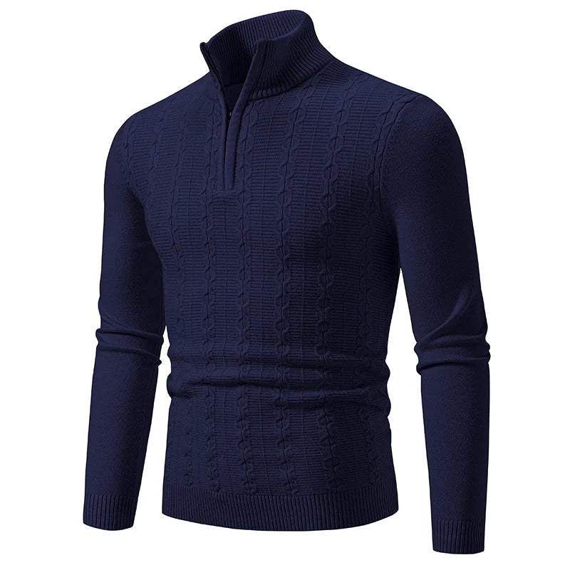 Warm Mens Thick Crew Neck Sweatshirt