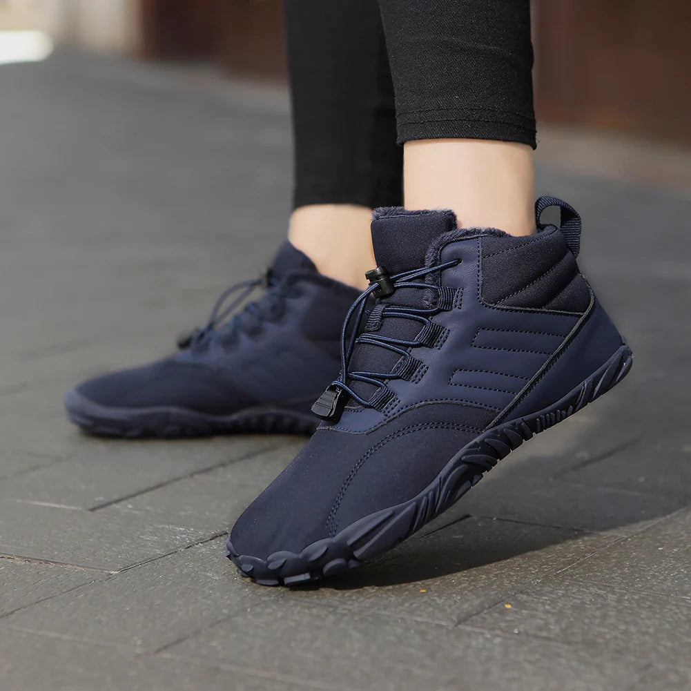 Warm Waterproof Running Sneakers for Men Women