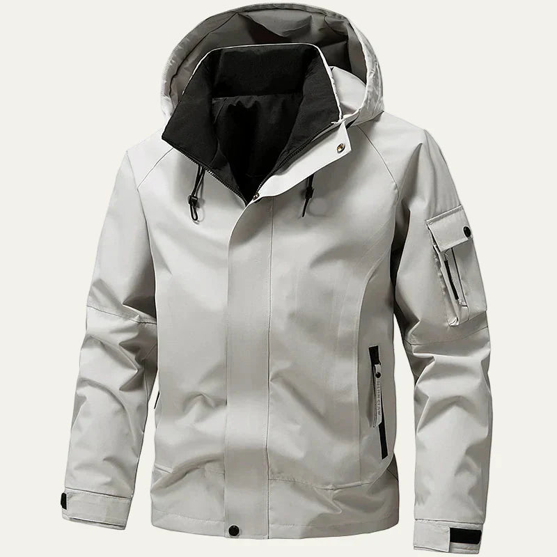 Waterproof Hooded Work Jacket for Men