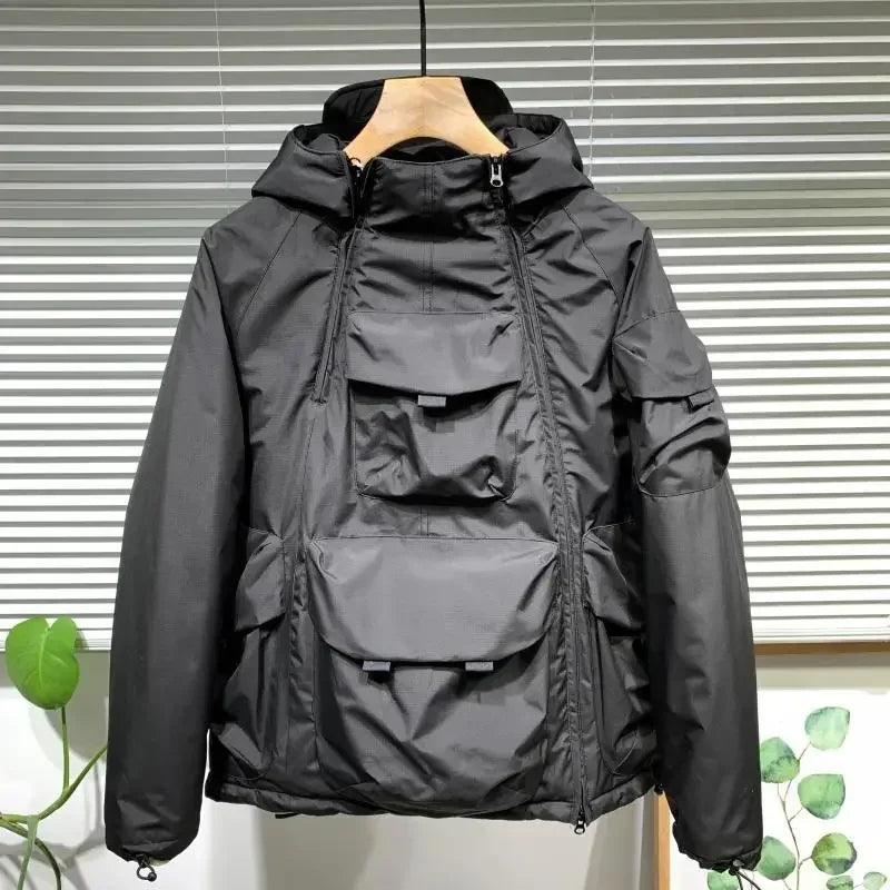 Comfortable Relaxed Fit Hooded Sweat Jacket