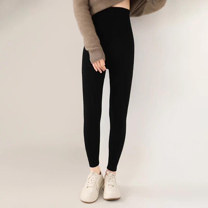 Women's Cashmere Leggings Soft Knit