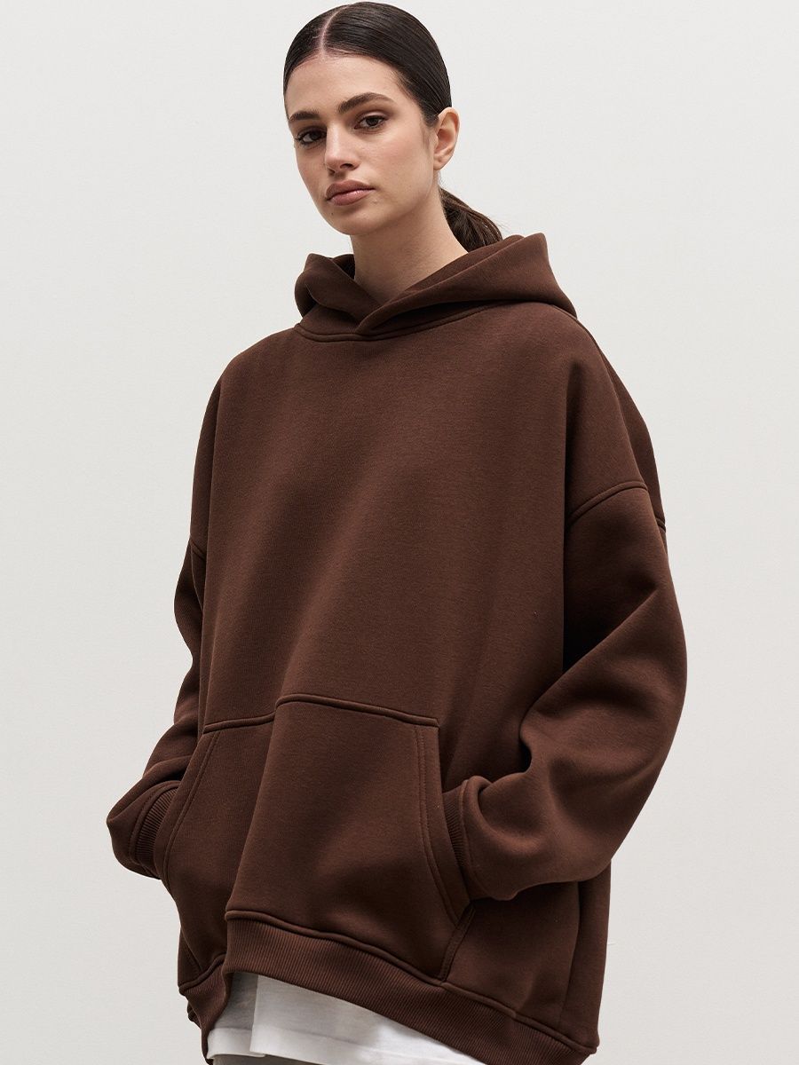 Cozy Oversized Ladies Hoodie with Pockets