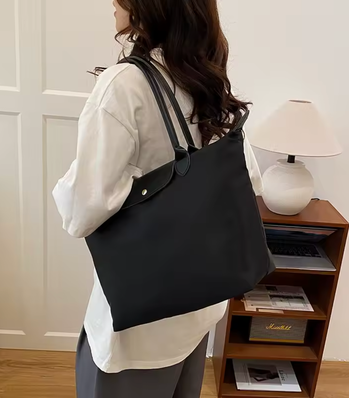 Practical Folding Tote Bag for Daily Use