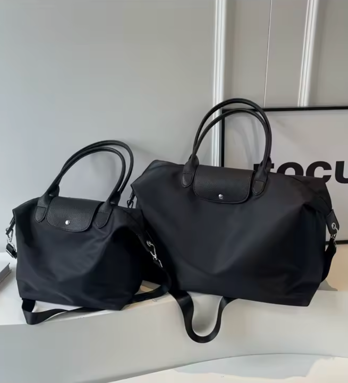 Practical Folding Tote Bag - Lightweight and Chic