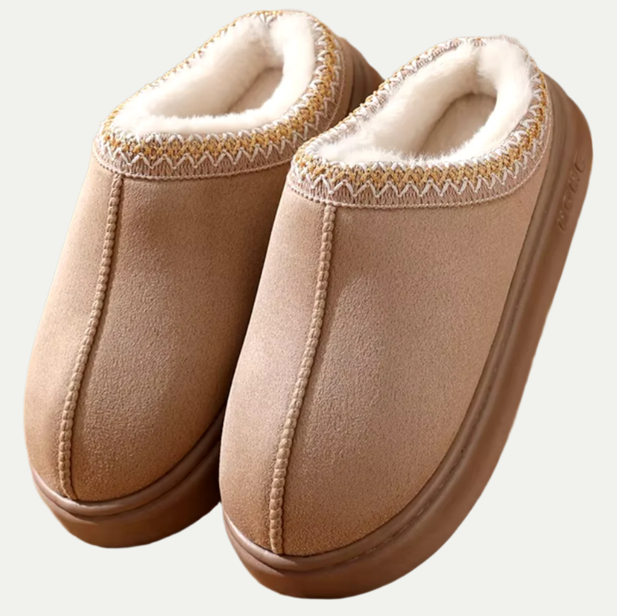 Cozy Embroidered Slippers for Men and Women