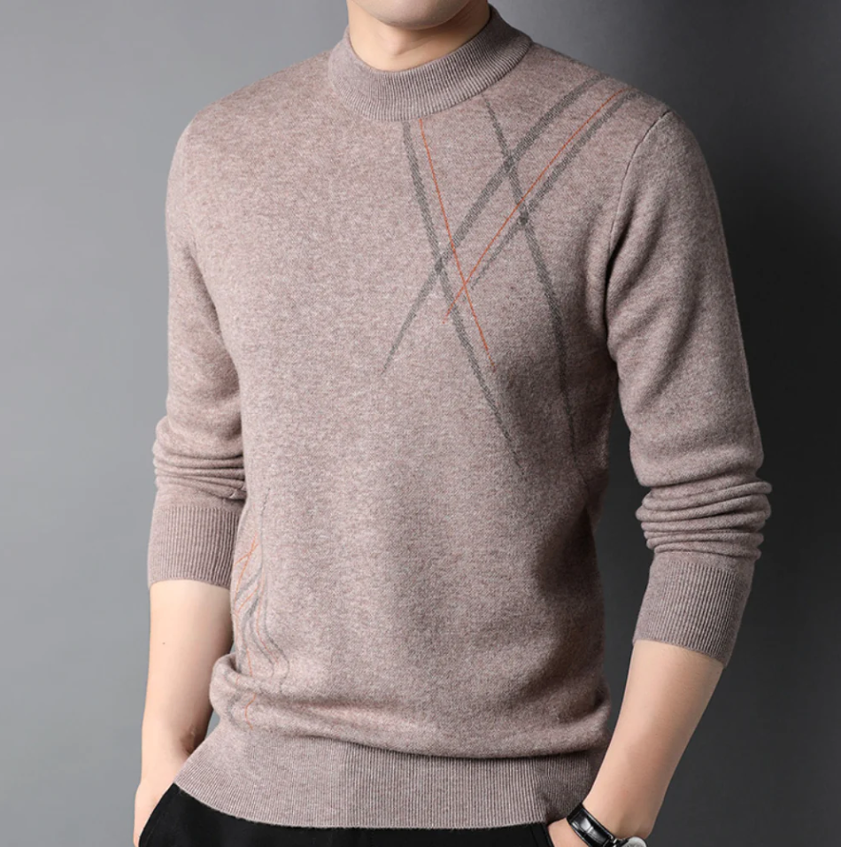 Men's Classic Crew Neck Fashion Sweater