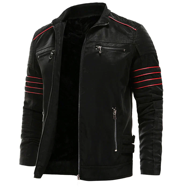 Tough Classic Biker Leather Jacket