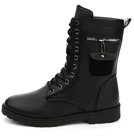 Tough Genuine Leather Ankle Boots - OutfitLondon