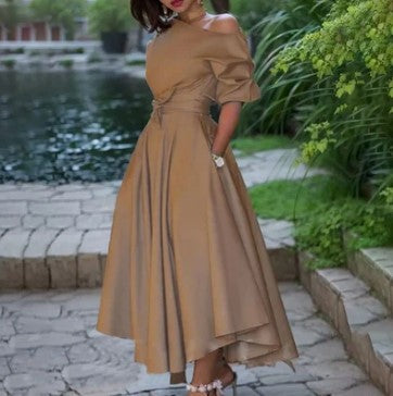 Beautiful Floor Length Evening Dress for Ladies - OutfitLondon