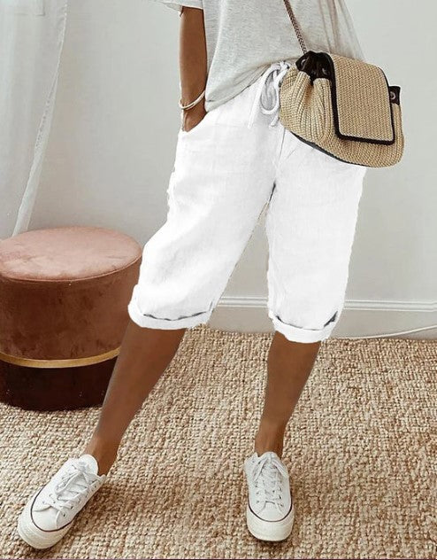 Comfortable Ladies Relax Fit Stretch Shorts