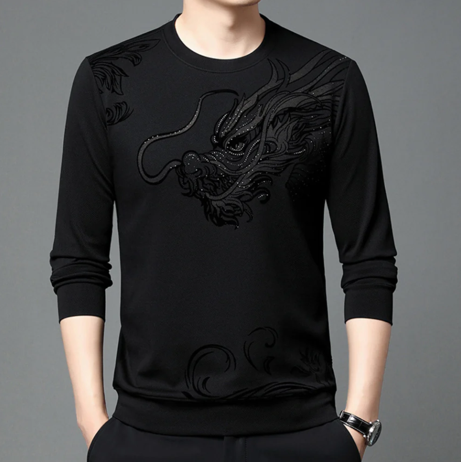 Classic Crew Neck Fleece Sweatshirt
