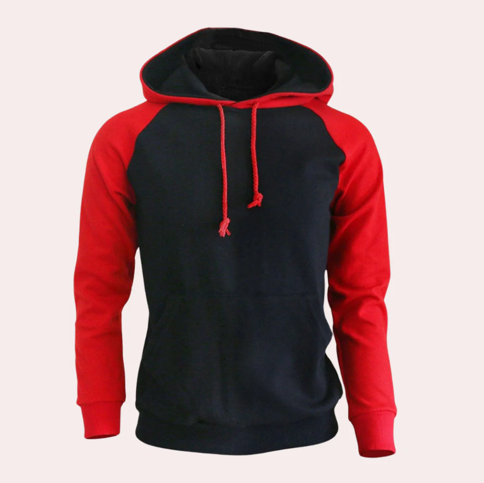 Trendy men's relaxed fit hoodie