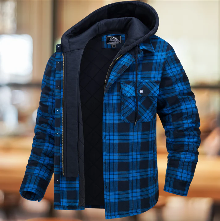 Waterproof Men's Hooded Parka Jacket