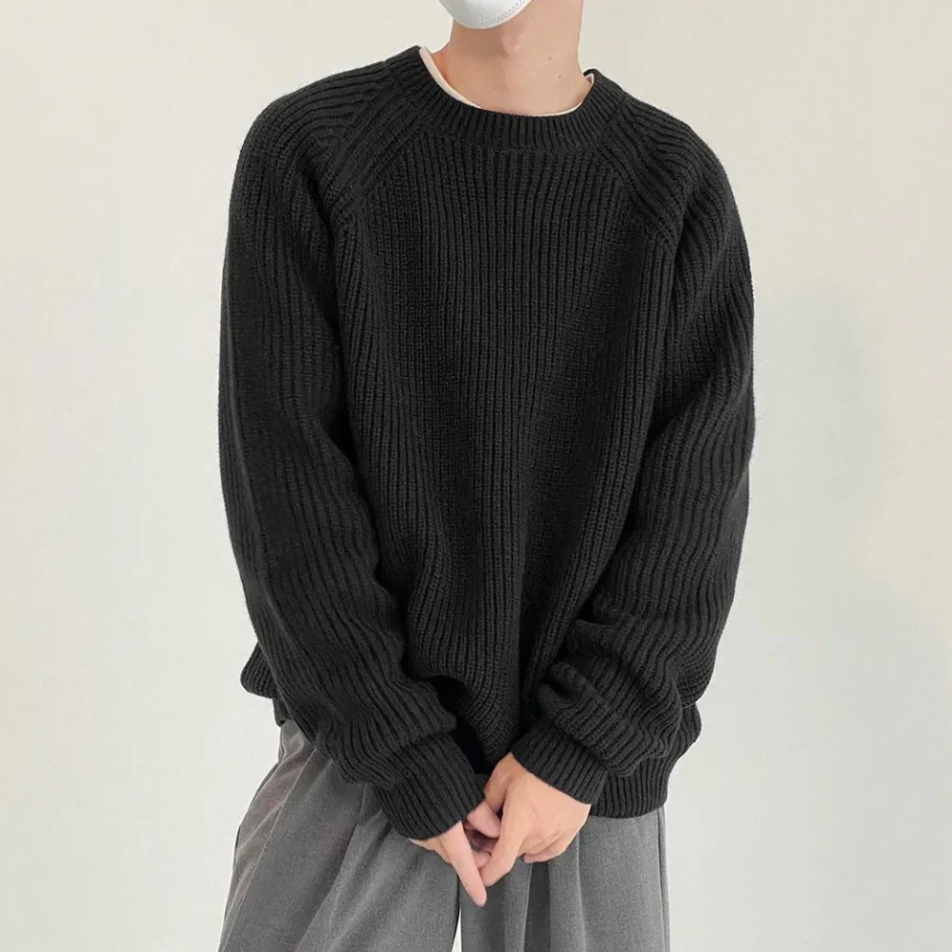 Relaxed Fit Casual Crew Neck Shirt